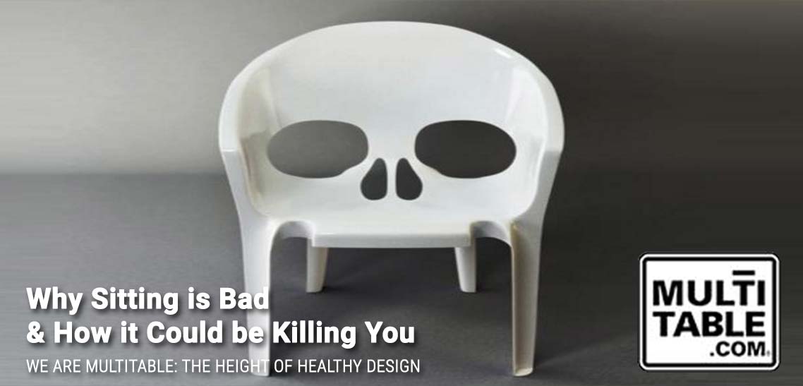Why Sitting Is Bad How It Could Be Killing You MultiTable The Standing Desk Experts