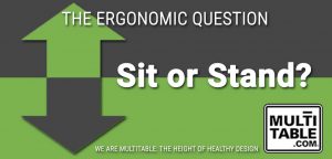 Sit Or Stand The Ergonomic Question MultiTable