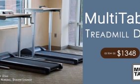 Getting Healthy With Treadmill And Adjustable Standing Desks MultiTable
