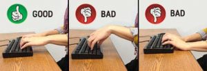 Ideal Keyboard Posture Ergonomics MultiTable Standing Desk Experts