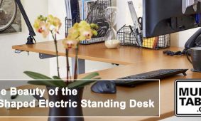The Beauty Of The L Shaped Electric Standing Desk MultiTable