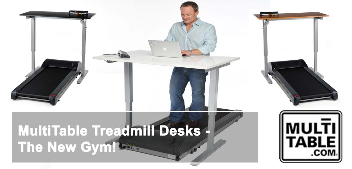 MultiTable Treadmill Desks The New Gym