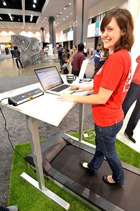 MultiTable Treadmill Desks