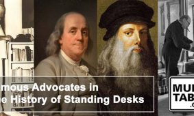 Famous Advocates In The History Of Standing Desks MultiTable Standing Desk History