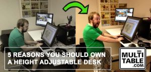 5 Reasons Why You Should Own A Height Adjustable Desk