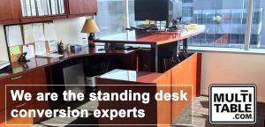 Height Adustable Standing Office Desk Conversions MultiTable