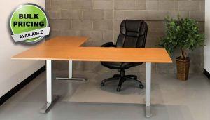 Standing Desk Electric L Shape Height Adjustable Office Desk MultiTable 4