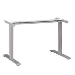 Electric Standing Desk Base Silver Multitable
