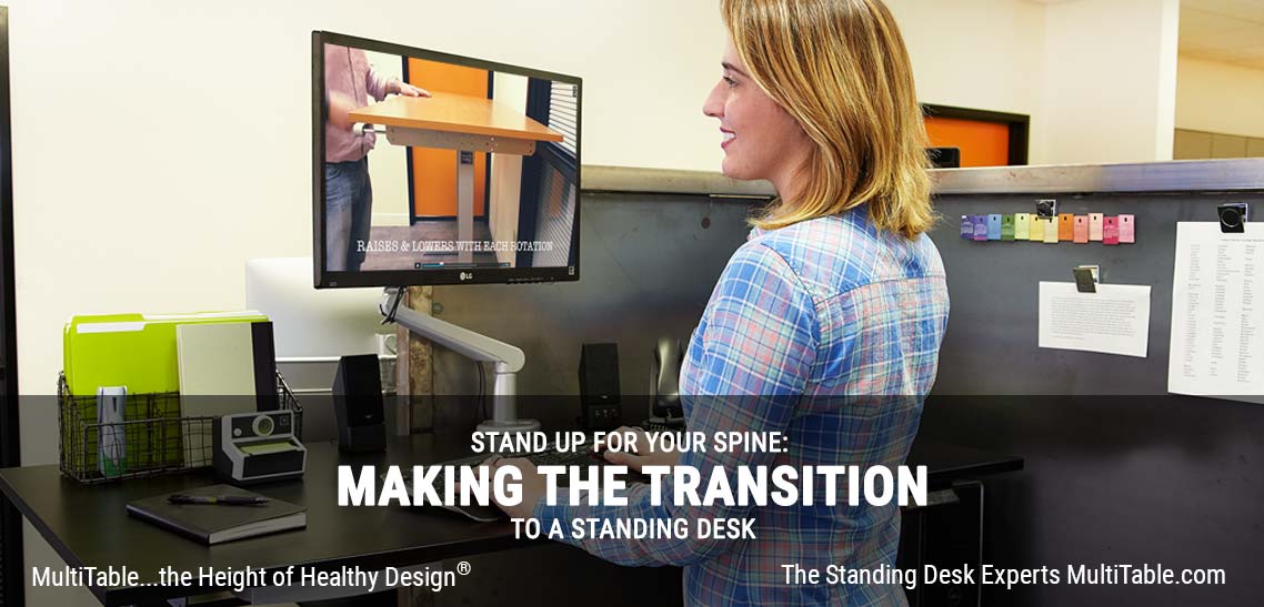 Standing Desk Making The Transition To A Standing Desk MultiTable Article