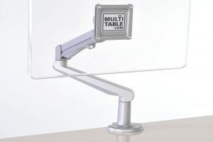 Height Adjustable Standing Desk Monitor Arms MultiTable