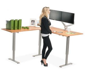 The Best L Shaped Adjustable Standing Desk Multitable