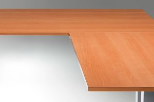 Standing Desk Top Natural Pear L Shaped
