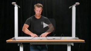 Best Electric Standing Desk Assembly Video MultiTable