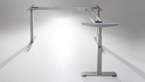 ModDesk Pro L Shaped Corner Standing Desk Frame Specs