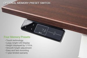 Standing Desk Memory Preset Switch Upgrade Specs