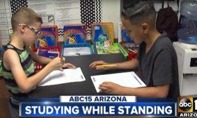 MultiTable Standing Desks Help Students In The Classroom