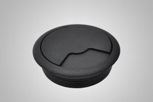 Grommet Cover And Hole Black