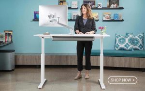 FlexTable Adjustable Height Standing Desk Utility Table MultiTable