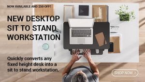 New Desktop Sit To Stand Workstation By MultiTable