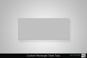 Custom Rectangle Standing Desk Table Top Shape Options MultiTable Office Furniture Manufacturing Phoenix Arizona Since 2010