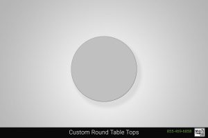 Custom Round Standing Desk Table Top Shape Options MultiTable Office Furniture Manufacturing Phoenix Arizona Since 2010