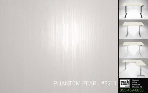 Custom Standing Desk Table Top Options MultiTable Office Furniture Manufacturer Supplier Phoenix Arizona Wilsonart Phantom Pearl 8211