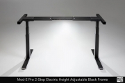 Mod E Pro Electric 2 Step Height Adjustable Black Frame Custom Design Options MultiTable Office Furniture Manufacturing Phoenix Arizona Since 2010